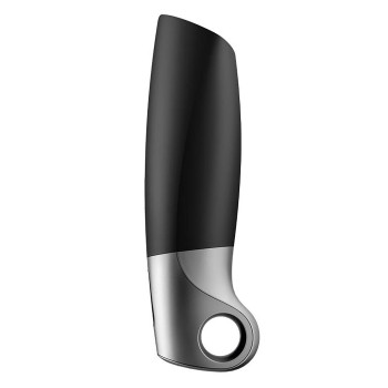 Смарт-мастурбатор Satisfyer Power Masturbator для використання на верхній половині пеніса, чорний