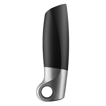 Смарт-мастурбатор Satisfyer Power Masturbator для використання на верхній половині пеніса, чорний