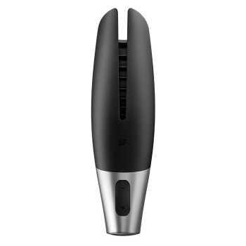 Смарт-мастурбатор Satisfyer Power Masturbator для використання на верхній половині пеніса, чорний