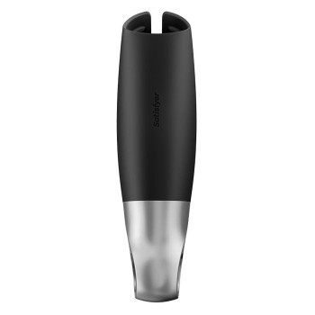 Смарт-мастурбатор Satisfyer Power Masturbator для використання на верхній половині пеніса, чорний