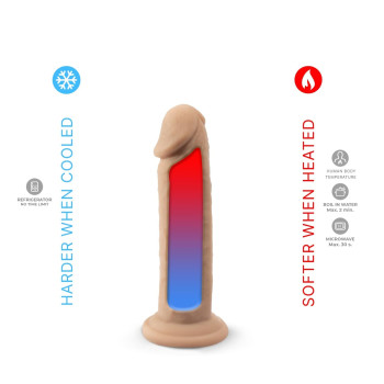 Реалістичний фалоімітатор Silexd Real Skin Model 2 (6") на присосці, бежевий