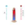 Фаллоімітатор термореактивний реалістичний Silexd Premium Real Skin Model 2 (6") на присосці, бежевий