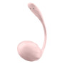 Вібратор в трусики Satisfyer Ribbed Petal з додатком та пультом, рожевий
