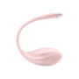 Вібратор в трусики Satisfyer Ribbed Petal з додатком та пультом, рожевий