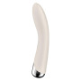 Вібратор для точки G Satisfyer Spinning Vibe 1 з ротацією, молочний