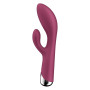 Вібратор-кролик Satisfyer Spinning Rabbit 1 для точки G та клітора, червоний