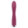 Вібратор-кролик Satisfyer Spinning Rabbit 1 для точки G та клітора, червоний