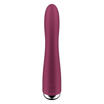 Вібратор для точки G Satisfyer Spinning Vibe 1 із ротацією, червоний