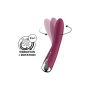 Вібратор для точки G Satisfyer Spinning Vibe 1 із ротацією, червоний