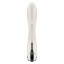 Вібратор-кролик Satisfyer Spinning Rabbit 1 для точки G та клітора, молочний