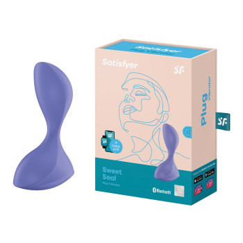 Анальный вибратор Satisfyer Sweet Seal с приложением, лиловый