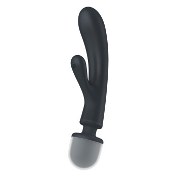 Вібратор-мікрофон Satisfyer Triple Lover потрійна дія, сірий