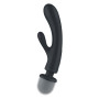 Вібратор-мікрофон Satisfyer Triple Lover потрійна дія, сірий