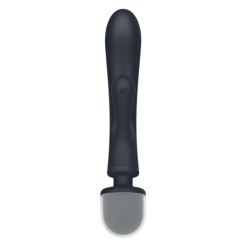 Вібратор-мікрофон Satisfyer Triple Lover потрійна дія, сірий