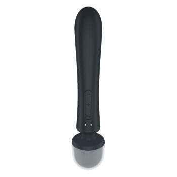 Вібратор-мікрофон Satisfyer Triple Lover потрійна дія, сірий