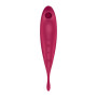 Вибратор с волновой стимуляцией Satisfyer Twirling Pro+ с приложением, красный