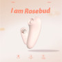 Стимулятор з пульсацією для клітора Chisa Kissen Rosebud персиковий