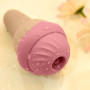 Вібратор та вакуумний стимулятор з язичком Sweet Em 0067F у формі морозива