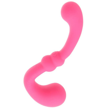 Вибратор двухсторонний CalExotics Pretty Little Wands розовый