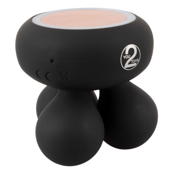 Міні-масажер з функцією підігріву, універсальний CUPA Warming Mini Massager чорний