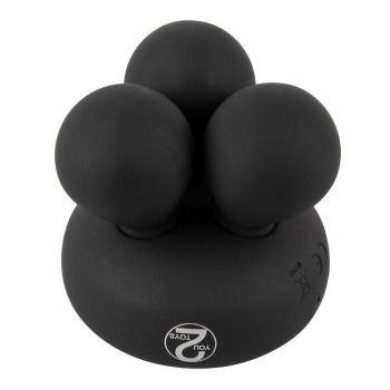 Міні-масажер з функцією підігріву, універсальний CUPA Warming Mini Massager чорний