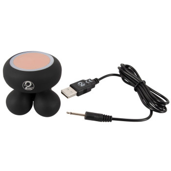 Міні-масажер з функцією підігріву, універсальний CUPA Warming Mini Massager чорний