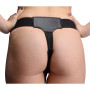 Труси для страпону з двома отворами Double Strap-on Skyler, чорні, O/S