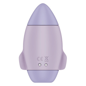 Вибратор Satisfyer Mission Control с вакуумной стимуляцией клитора, фиолетовый