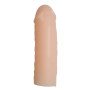 Реалістична насадка, що подовжує, на пеніс Nature Skin Penis Sleeve тілесний