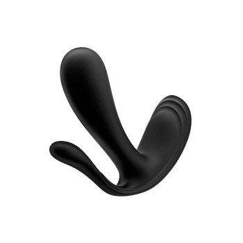 Смарт вібратор у трусики Satisfyer Satisfyer Top Secret+ чорний