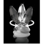 Анальный плаг стеклянный Pipedream Icicles No. 91 на силиконовой присоске, прозрачный