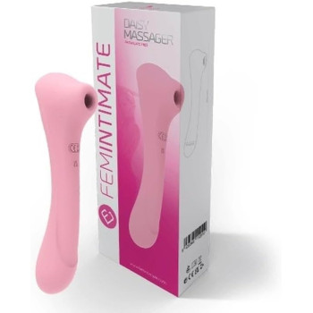 Вакуумний масажер для клітора Femintimate Daisy Massager рожевий