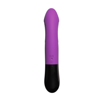 Вібратор-кролик Adrien Lastic Ares 2.0 фіолетово-чорний