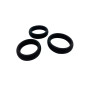 Набір ерекційних кілець Alive Sensual Pleasure Rings чорні