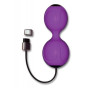 Вагінальні кульки з вібрацією Adrien Lastic Kegel Vibe Purple, діаметр 3,7 см