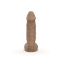 Свічка пікантної форми Pure Bliss MINI Brown коричнева, 15 см