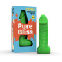 Свічка пікантної форми Pure Bliss MINI Green зелена, 15 см