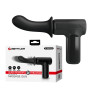 Вібромасажер пістолет Dj Doctor Massage Gun чорний, 12.1 х 3.8