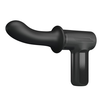 Вібромасажер пістолет Dj Doctor Massage Gun чорний, 12.1 х 3.8