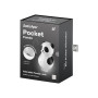 Вакуумний стимулятор із вібрацією Satisfyer Pocket Panda чорно-білий, 8.9 см