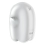 Вакуумний вібратор Satisfyer Glowing Ghost світиться у темряві, білий, 8.4 см.