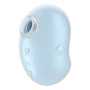 Вібратор вакуумний стимулятор Satisfyer Cutie Ghost блакитний, 9.1 см
