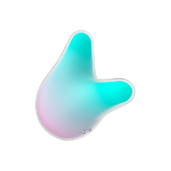 Вакуумний стимулятор із вібрацією Satisfyer Mermaid Vibes, м'ятно-рожевий