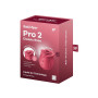 Вакуумний стимулятор троянда Satisfyer Pro 2 червоний, 7 см