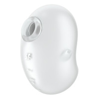 Вакуумний вібратор стимулятор Satisfyer Cutie Ghost білий, 9.1 см