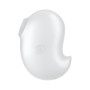 Вакуумний вібратор стимулятор Satisfyer Cutie Ghost білий, 9.1 см