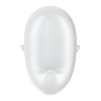 Вакуумний вібратор стимулятор Satisfyer Cutie Ghost білий, 9.1 см