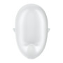 Вакуумний вібратор стимулятор Satisfyer Cutie Ghost білий, 9.1 см