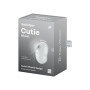 Вакуумний вібратор стимулятор Satisfyer Cutie Ghost білий, 9.1 см