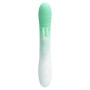 Вібратор-кролик із язичком PRETTY LOVE Cerberus зелений, 20.6 х 3.2 см